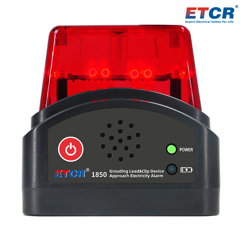 ETCR1850 Grounding Wire Clip Approach Electricity Alarm 
