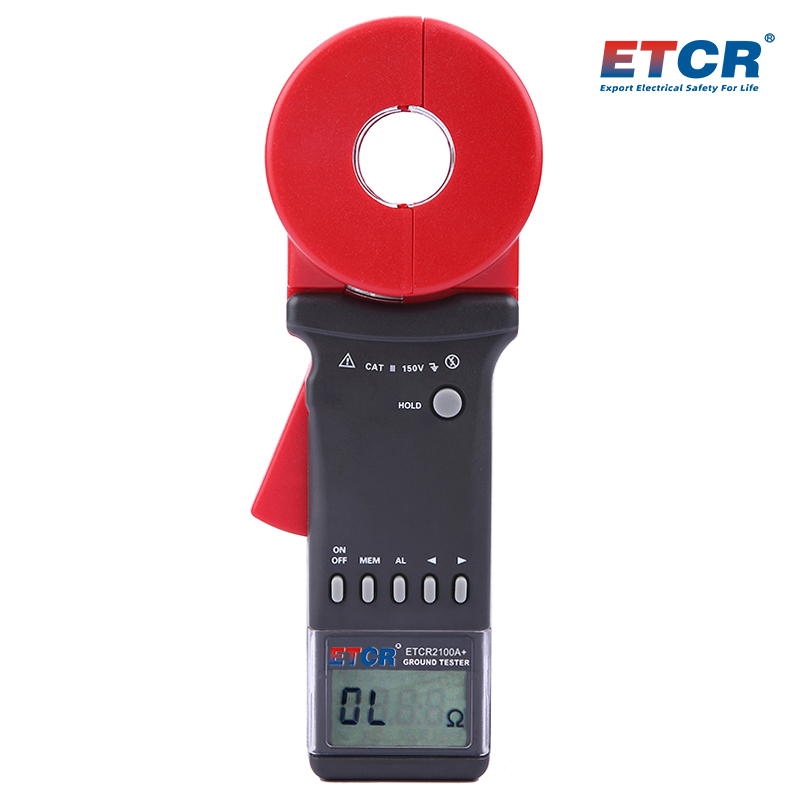 ETCR2100A+ Clamp Earth Resistance Tester