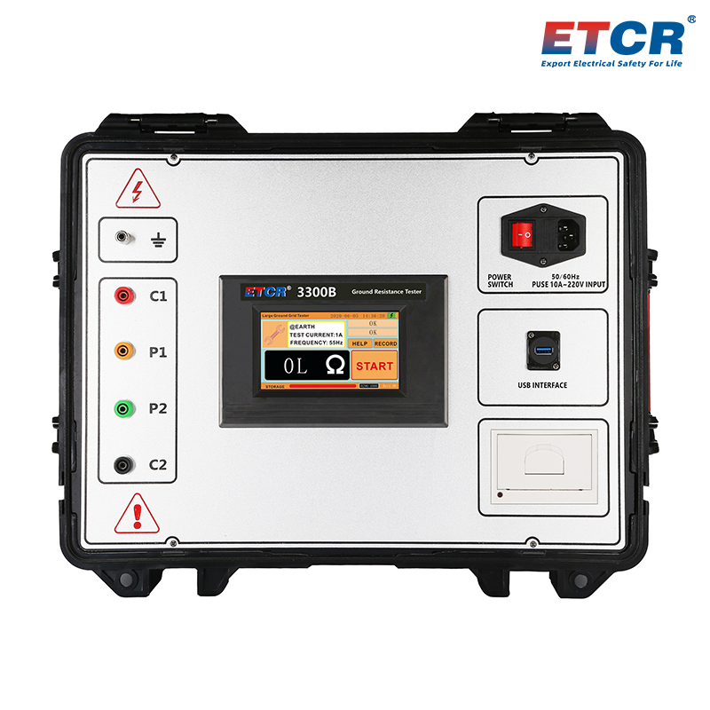 ETCR3300B Large Scale Grounding Grid Earth Resistance Tester