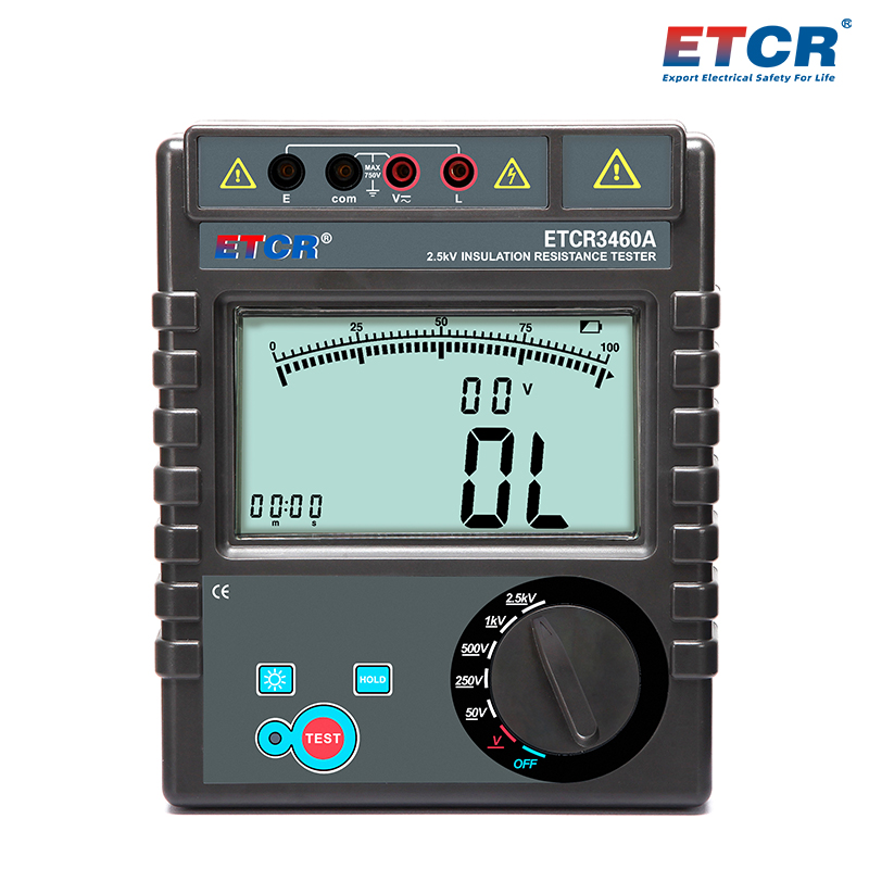 ETCR3460A Insulation Resistance Tester