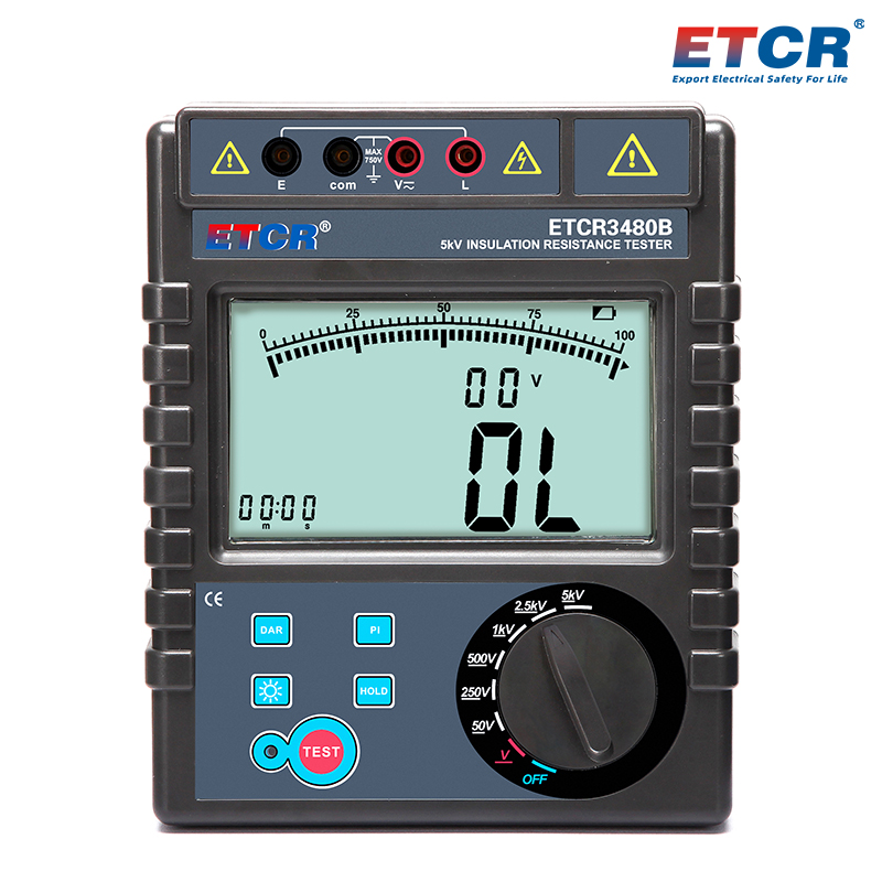 ETCR3480B Insulation Resistance Tester