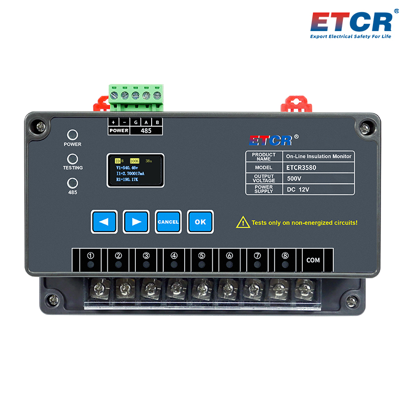 ETCR3580 Insulation Resistance Online Detector