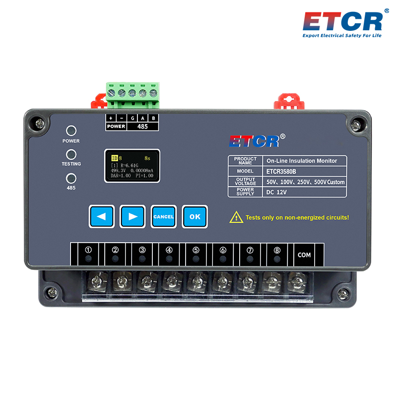ETCR3580B Insulation Resistance Online Detector