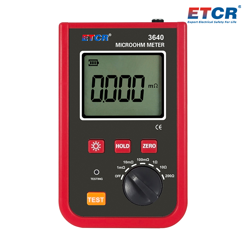 ETCR3640 Portable Micro-Ohmmeter