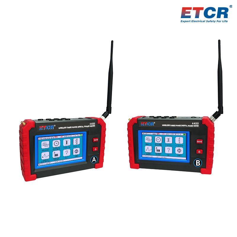 ETCR4480 Wireless Three Phase Phase Voltmeter
